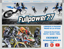 Tablet Screenshot of fullpower77.com
